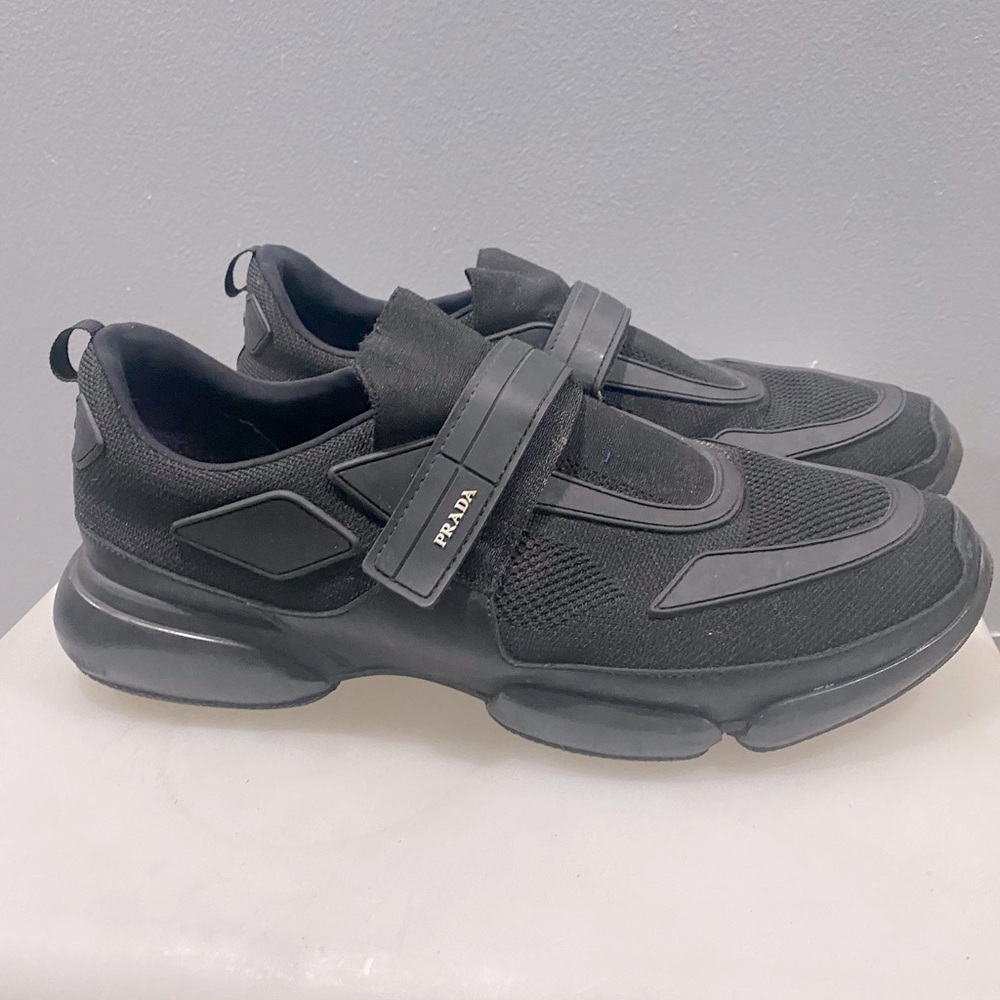 LUXURY PRADA CLOUDBUST SNEAKERS  BLACK